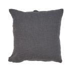 LR Resources Carlton Charcoal Diamonds Indoor 20 in. x 20 in. Throw Pillow